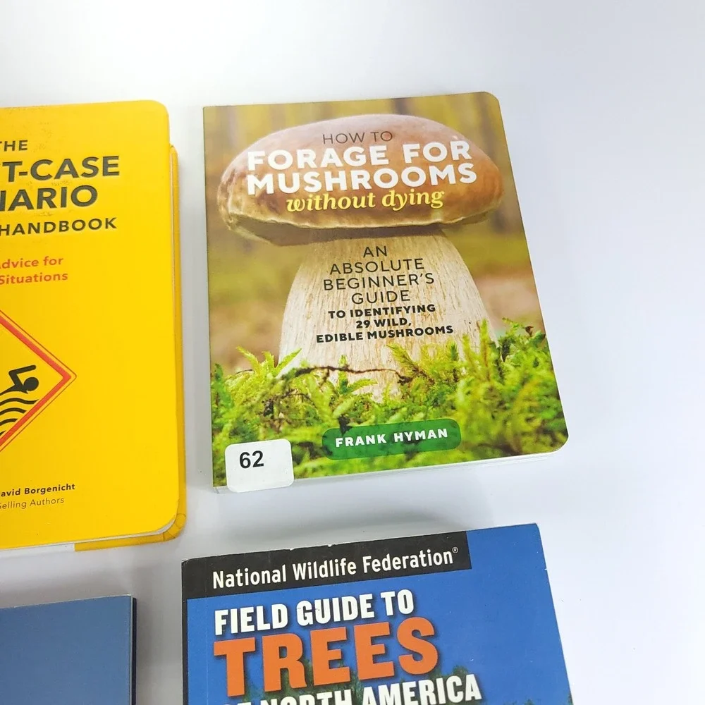 Lot 8 Prepper Books Homesteading Skills Off Grid Survival Canning Gardens Nature